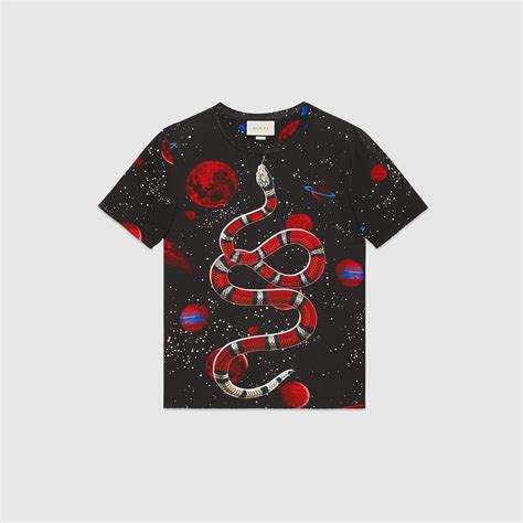 gucci space snake shirt fake|gucci t shirt real.